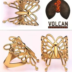 butterfly ring
