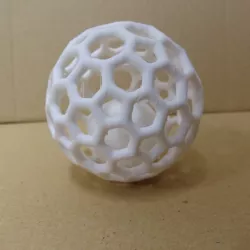 Caged ball