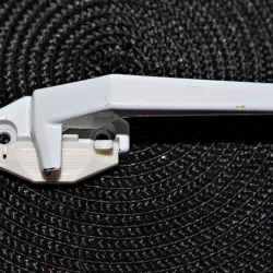 Cantilever window lock pad