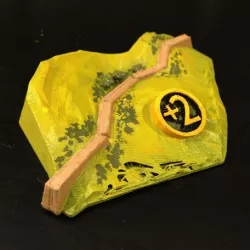 Catan Longest Road Trophy