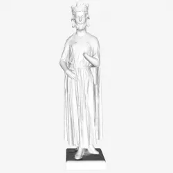 Childebert at The Louvre, Paris