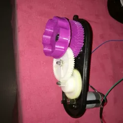 Children's car engine gears