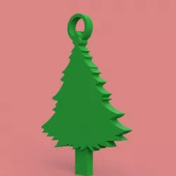 Christmas Tree Key Chain
