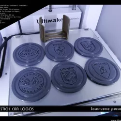 Coaster "The Prestige Car Logos"