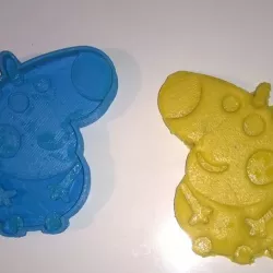 cookie cutter Peppa_Pig_Cookie_cutter, cookie cutter