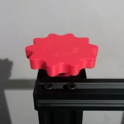 CR-10 Bigger Z-Axis Manual Adjustment Knob (also Ender 3, CR-10 mini, Hictop, Tevo Tornado)