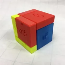 Cube Model for (a+b)^3