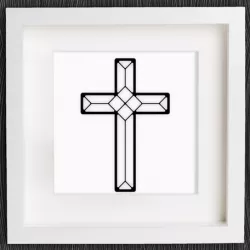 Customizable Origami Cross