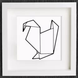 Customizable Origami Turkey