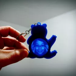 Customizable teddy bear key ring tutorial