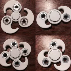 Customizable Yin-Yang Fidget Spinner