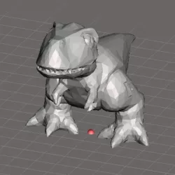 Cute TRex Low Poly