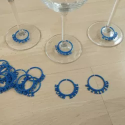 D&D Wine Glass Marker