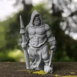 D6Modular Fantasy: Half-Orc Vagabond (Heroic scale)