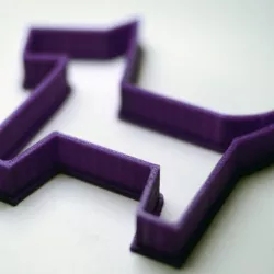 Dog cookie cutter