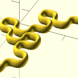 Dragon curve 5 left