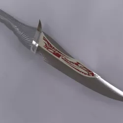 Drax Knives daggers from guardians of the galaxy 3D print model UPDATED
