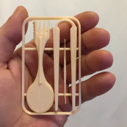 Eating Utensils Snap Cards (Altoids 8)