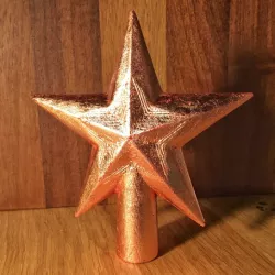 Faceted Star decorations
