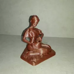 Figure african woman, Figura mujer Africana