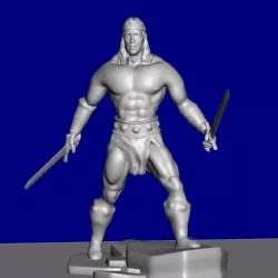 Figure inspired by Conan the Barbarian