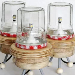 G4 lampholder for handmade LED lamps