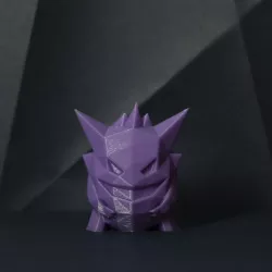 Gengar Low-poly Pokemon