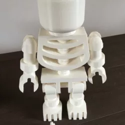 Giant Lego Skeleton
