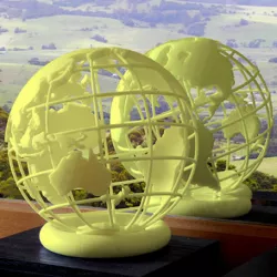 Globe-b 3D printed