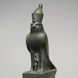 God Horus Protecting King Nectanebo II