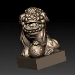 guardian lions or Foo Dogs