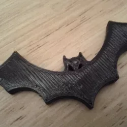 Halloween Bat Fridge Magnet