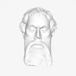 Head of an Apostle at The Louvre, Paris