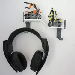 Headphones Hanger Wall Display Support
