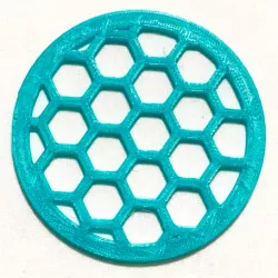 Hexagon Pattern Coaster