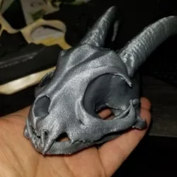 horned demon cat