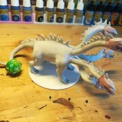 Hydra - D&D miniature