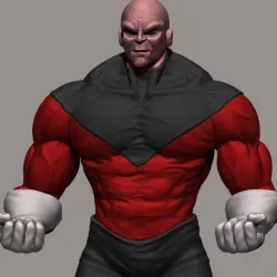 Jiren Dragonball Super Real version