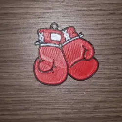 Keychain boxing gloves