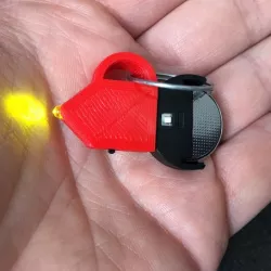 Keychain Mouse led light / Keychain Led mouse (stack 2032)