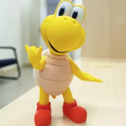 Koopa troopa red (Hang Loose pose) from Mario games - Multi-color