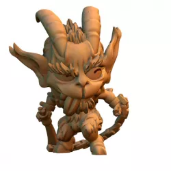 Krampus chibi miniature