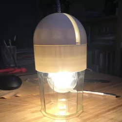 Lamp jam jar