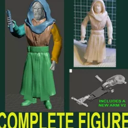 LAST JEDI INSPIRITED OLD LUKE ACTION FIGURE