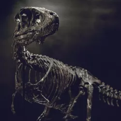 Life size baby T-rex skeleton - Part 08/10