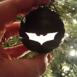 Light Up Ornaments (Batman & Gears of War)