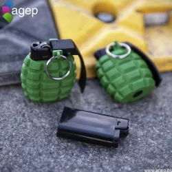 Lighter Case - Hand Grenade Shaped