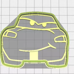 Lightning McQueen Cookie Cutter