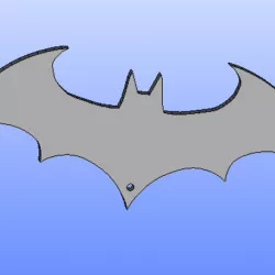 Logo batman key holder
