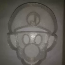 Luigi cookie cutter